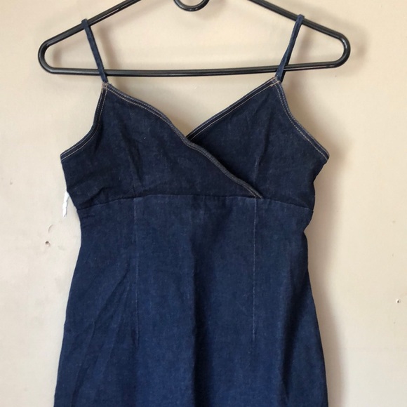 G.A.S.CO. Cute Woman’s Jeans Mini Dress Size 5 - Picture 3 of 8
